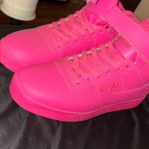 Fila Women's Pink Athletic Shoes